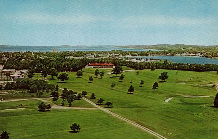 Traverse City Country Club - Vintage Postcard (newer photo)